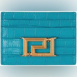 WITH BOX Versace GRECA CARD HOLDER